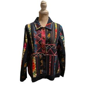 Norm Thompson Jean Button Up Jacket